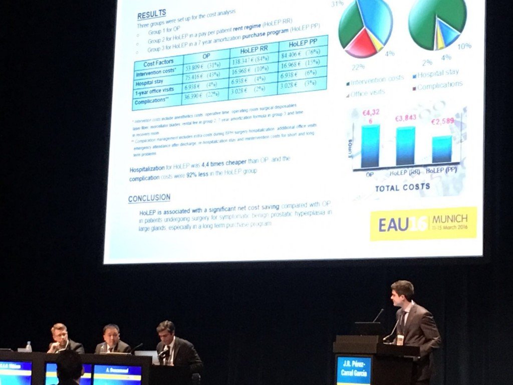 Congreso European Association of Urology (EAU), Munich 2016