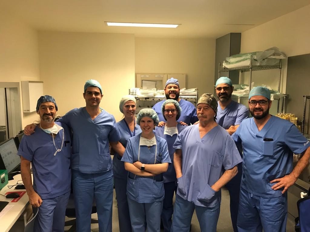 Profesor invitado en el curso quirúrgico del IMQ de Bilbao