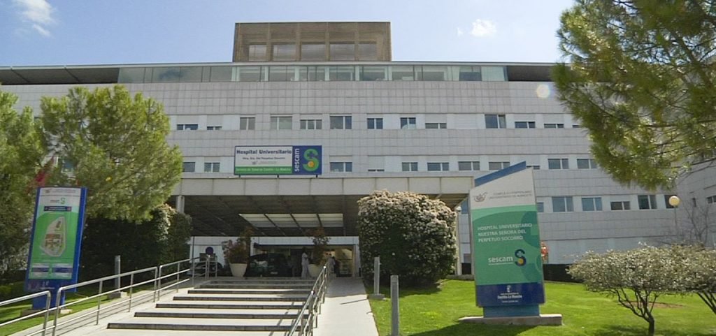 Demostracion en complejo hospitalario universitario de albacete